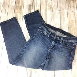 Lucky Brand Brooke crop jeans